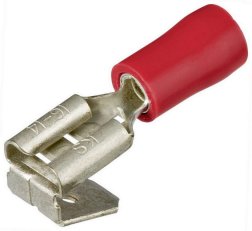 Ploché zásuvkové koncovky s odbočkou izolované po 100 kusech KNIPEX 97 99 090