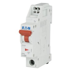 PLI-C4/1 Jistič PLI (bezšroubové svorky nahoře) char C 1-pólový 10kA 4A 101253