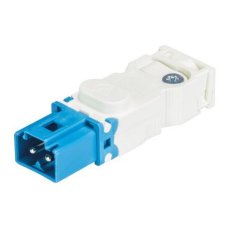vidlice na kabel, 2-pól, gesis mini GST15i2, samec, barva modrá, code 3