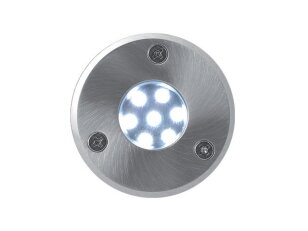 ROAD venkovní pojezdové svítidlo 7LED, studená bílá PANLUX RO-G01/S