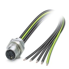 Přístrojový konektor zezadu stěny SACC-DSI-M12FSK-4PE-M16XL/0,2 1415294