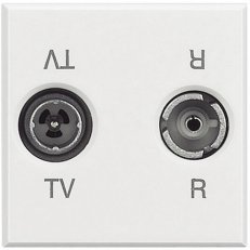 Legrand HD4213D BTAX ZÁSUVKA TV/RD 2M BÍLÁ