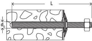 FCC-B M16x300 R