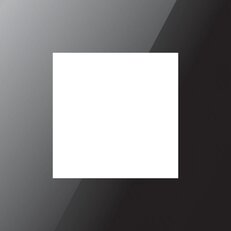 1-rámeček Pure-LIQUID BLACK NIKO 242-76100