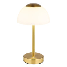 SARIMA Stolní lampa, kov mosaz matná, sk