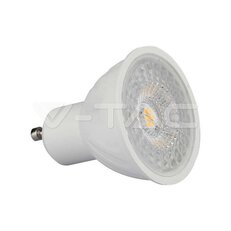 LED Spotlight SAMSUNG CHIP GU10 6W Ripple Plastic 110°D 4000K, VT-247