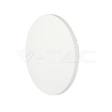 8W LED Wall Lamp Natural White White Round, VT-741 V-TAC SKU217527