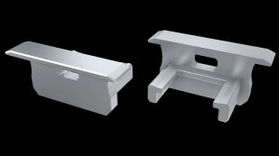 Koncovka profilu EC-PROFIL B SILVER LACQ HO (12-0000-35) GREENLUX GXLP1414