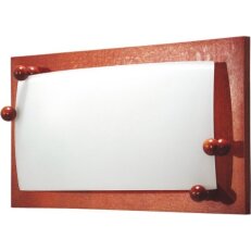 Nástěnné svítidlo Madeira 200 dřevo střední 60W IP20 E27 COMPOLUX 912971/84