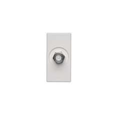 Kryt K45 SAT konektor 45×22,5mm čistě bílá K102C/9
