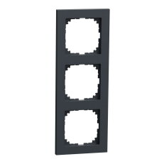 Rámeček, Merten M-Pure, trojnásobný, Antracit SCHNEIDER MEG4030-3614