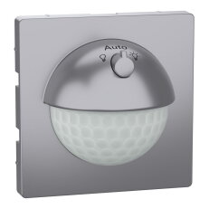 Detektor pohybu ARGUS 180, Merten System D, se spínačem, stainless steel, plast