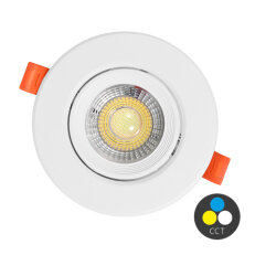 SMD kruh 11cm výklop.12W,IP20,960lm,3CCT,bílá ECOLITE LED-ZHS04/12W/CCT/BI