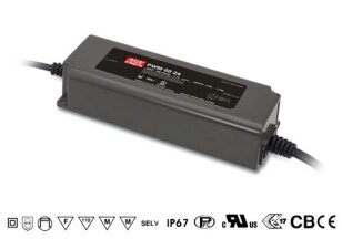 Stmívatelný zdroj pro LED 60W 36V 1670mA MEAN WELL PWM-60-36