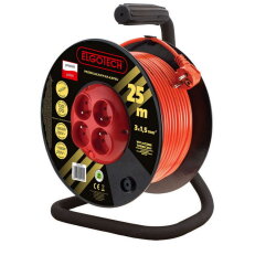 Prodlužovací buben PZB-40-35Y 35m 4x zásuvka 230V, H05VV-F 3x1,5 ELGOTECH