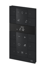 Ovládací prvek Tenton ABB KNX 10nás s termostatem, mechová černá