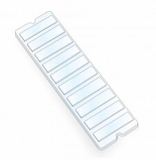 Náhradní plexi(přední a zadní díl)10 tlačítek,modul design GENOVA bez komunikace
