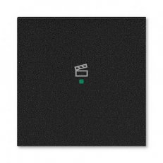 ABB Levit M Kryt 1násobný symbol scény onyx 6220H-A01003 63