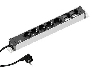 Bachman 922.0181 Universal 5xCEE7/3 2xCM power 3,0m CEE7/7