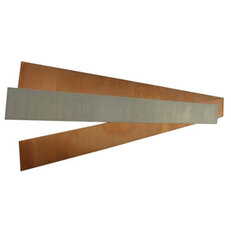 Cupalový pásek 500x80x0,5mm, složení 70% Al + 30% Cu Cupal 50x 8/0,5