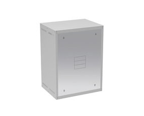Nástěnný nýtovaný rozvaděč GrandN 16U s plechovými dveřmi,hl.450mm 83000786
