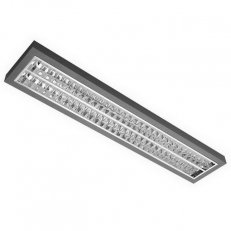 MODUS AREL4000 2x LED 1200mm mřížka AL lesk závěsné DIR/IND LED 840 350mA