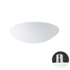 Vestavné svítidlo AURA V5 24W IP44 3K ON/OFF SKLO OPAL bílá OSMONT AUR59360