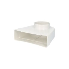 Přechodka - koleno 90° VENTS 823 - 150mm/60x204mm PVC 1008178