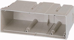 Eaton M22-H5 Kryty, Plastové, světle šedé, IP40, 5 montážních míst