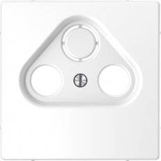 Merten Centrální deska anténní zásuvky 2/3 Lotos White SCHNEIDER MTN4123-6035
