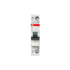 Jednofázový jistič s nulov. pólem SN201-D25 25 A char. D 6kA ABB 2CSS255101R0251