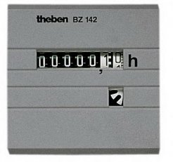 Theben 1420821 BZ 142-1 10V Čítač provozních hodin analogový