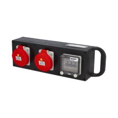 Zásuvková skříň RB00200000.0 /4105 RubberBOX IP65 přenosná, jištěná bez chrániče