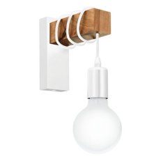 Nástěnné svítidlo TOWNSHEND bílá/dub 10W IP20 EGLO 33162
