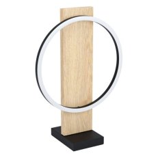 Stolní svítidlo BOYAL LED černá/dub 12W IP20 EGLO 99469