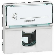 MOSAIC MOSN ZÁS. RJ45 ISDN 2M BÍLÁ Legrand 078734