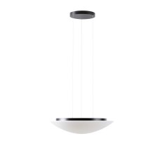 Závěsné svítidlo AURA LE9 35W IP40 3K ON/OFF SKLO OPAL černá OSMONT AUR67445