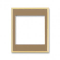 Kryt přístroj osvětlení s LED 5016E-A00070 25 kávová/led. opálová Element ABB