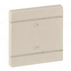 VALENA LIFE KRYT PRO MYHOME_UP ON/OFF 2MODULOVÝ BÉŽOVÝ LEGRAND 755171