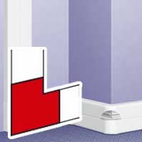 Legrand 010673 DLP, PLOCHÝ ROH, H65
