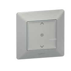 Valena Life with Netatmo - žaluziový spínač, hliník LEGRAND 752390