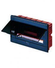 DOPRODEJ 40226 skříň.vest. 8M IP40 černá