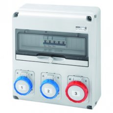 Rozvodnice prázdný, slepý Q-DIN 14M IEC309 IP55 GEWISS GW68205N