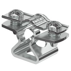 OBO ASL 733 10 ALU Distanční příchytka se závitem M6 8-10mm Hliník Alu