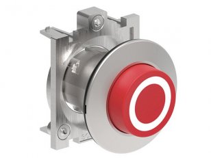 Tlačítkový ovladač, s návratem,  ?30mm z