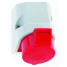 Zásuvka nástěnná 16A 4p 400V IP44 6h Quick-Connect BALS 11907