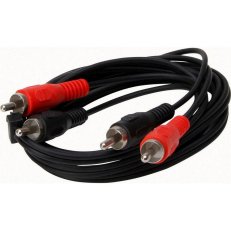 Audio připojovací kabel, 2 x 2 TULP, 1,5 m KOPP 33366952
