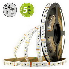 LED pásek SMD5050 RGB + CW, 60LED/m, 19,2W/m, 910lm/m, IP20, DC 12V, 12mm, 50m