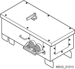 BD2-AK05/FS400IEC-3 Odbočná skříň pojist SIEMENS BVP:610413