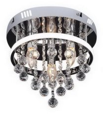 Pallas LED 20W+ E14 3xMAX 40W IP20 4000K chrom RABALUX 2236